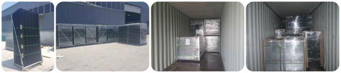 High Strength Curvy Welded Wire Fence , Plastic Coated Wire Mesh Fencing