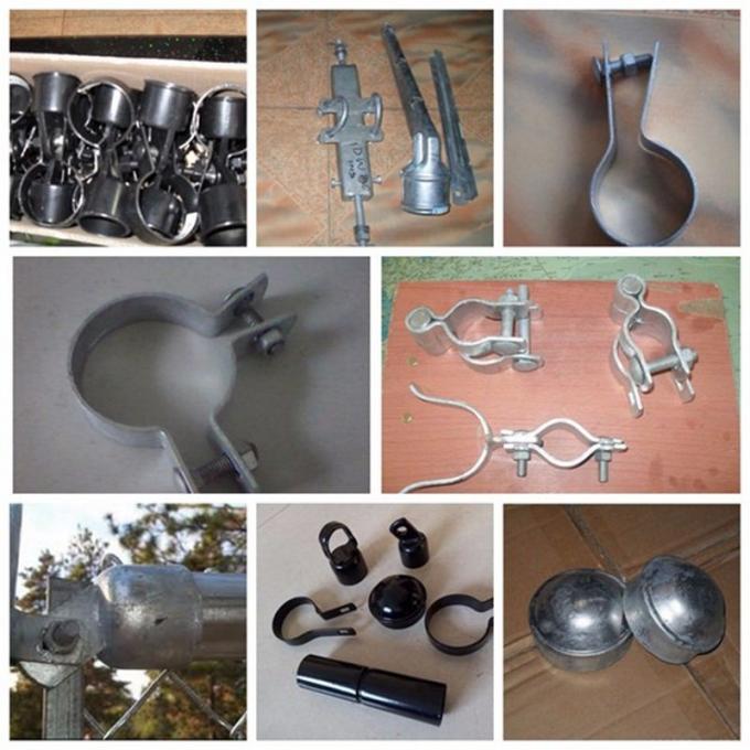 Chain Link Temporary Fence Barriers For Light Residential / Heavy Commercial Area