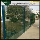 Security Carbon Steel Curved Wire Fence For Airports / Harbor And Living Sites