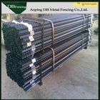 Carbon Steel Y Type Star Picket Fence Posts Waterproof Black Bitumen Coated