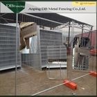 Acero con poco carbono de cercado temporal australiano desprendible