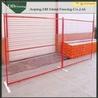 Low Carbon Steel Canada Temporary Fence Panels , Temporary Backyard Fencing