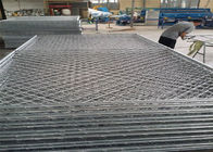 Hot Dipped Galvanized 6ft X 10ft Temporary Chain Link Fence With Frame O.D. 1.25''