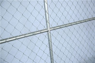 Tamaño de malla galvanizado cerca temporal cubierto vinilo del alambre 50x50m m de la alambrada
