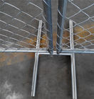 Soluciones temporales de la cerca de la alambrada en Austin los 6ft el x 12ft O.D. 1-1/4” y 1-3/8”