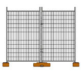 Event Australian Metal Temporary Fencing For Construction