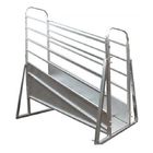Adjustable Mobile Cattle Loading Ramp , Portable Livestock Loading Ramps