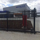 Galvanised Square Steel Tubular Picket Fence For Schools And Kindergarden