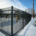 Low Carbon Garden Height 1800mm Steel Picket Fence