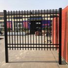 2400mm Width Commercial Metal Ornamental Fence Fully Welded Spear Picket