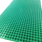 Yellow Fiberglass Reinforced Grating FRP Flooring Decking Walkways 1 Year Service