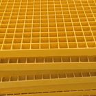 Slip Resistant Car Wash Fibergrate Molded Grating Floor Exellent Loadability
