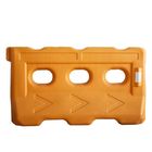 PE Plastic Traffic Water Filled Barrier Wall Use In Highway And Roads