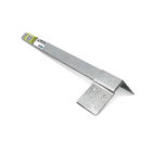 Hot Dipped Galvanized Flat Or Corner Retaining Stake 450mm Low Carbon Steel
