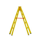 Pultrusion Lightweight Fiberglass FRP Straight Ladder