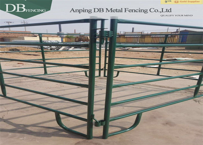 12ft Galvanized Corral Fence Panels , Temporary 5′ And 6′ Tall Metal Corral Fencing