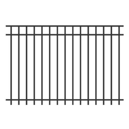 1200mm Height Child - Safe Decorative Steel Fencing Playground And Pool Use