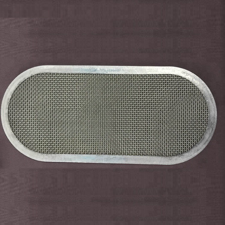 Thick 2.0mm Enfolded Edge SS304 Filter Wire Mesh Disc