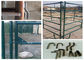 Portable Security 6 Bar Corral Fence Panels Steel Livestock Fencing In Farm