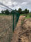 Green 3D Welded Curved Panel Welded Wire Fence Triangle Bending Eco Friendly