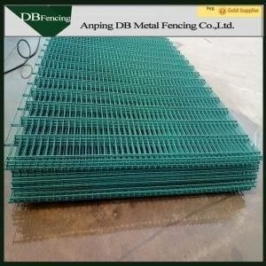 PVC Coated Welded Wire Mesh Fence In Highway Railway Bridge CE ISO Certification