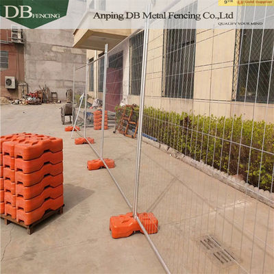 2.1x2.4m Temporary Metal Fence Panels , Steel Temporary Fencing Australia Standards
