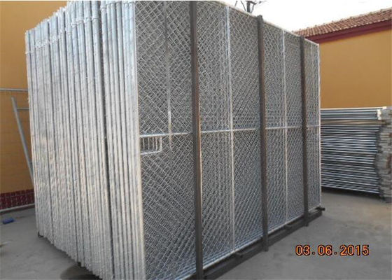 Chain Link Fence panels comply with ASTM A392-06 standards Height: 6' and Length:12’