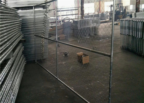 Tamaño de malla galvanizado cerca temporal cubierto vinilo del alambre 50x50m m de la alambrada